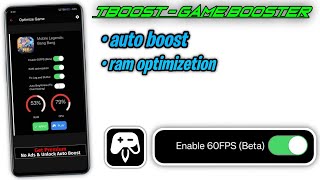 Optimize Your Gaming Performance amp Stable 60 FPS When Playing games  TBoost  Game Booster [upl. by Sande]