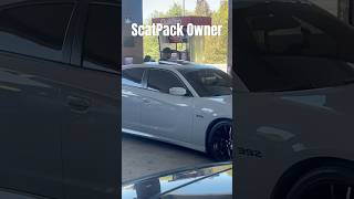 Charger ScatPack 392 Owner getting ROBBED at Gas Station ⛽️… 392 hellcat shorts [upl. by Enymsaj]