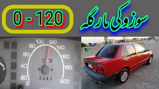 Suzuki Margalla 0 to 100 and 120 [upl. by Rillis201]