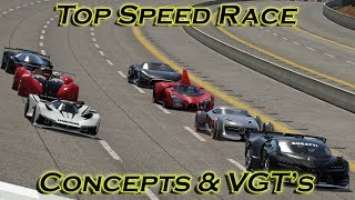 Top Speed Race Ferrari F80Xezri Bugatti VGT Mercedes AMG VGT Mazda LM55  Assetto [upl. by Deonne]