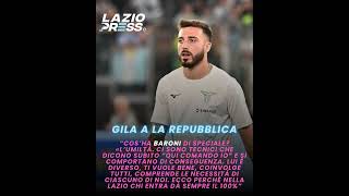 Il giocatore della Lazio Mario Gila in esclusiva a La Repubblica [upl. by Dorcea]