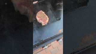 Blackstone griddle Ribeye steak [upl. by Karrie694]