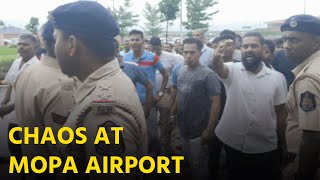 Chaos at Mopa Airport over Taxi Parking Fee Hike  GOA365 TV [upl. by Lee]