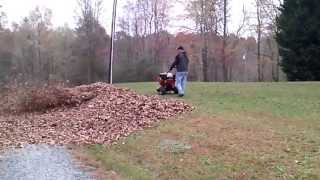 Billy Goat Force 13 HP Self Propelled Blower F1302SPH [upl. by Aiksas]