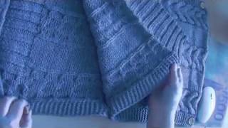 Neugeborenes Baby Gestrickt Wickeln Swaddle Decke Schlafsack Warm und weich [upl. by Moreland432]