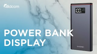 Power Bank Gadnic 20000 mAh  Display [upl. by Piscatelli]