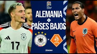 🔥🔥🔥Alemania 🇩🇪 Vs Países Bajos 🇳🇱 l UEFA Nations League🏆2024 l Jornada 4 l Grupo C🔥🔥🔥 [upl. by Esteban]