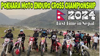 Pokhara Moto Enduro Cross 2024 First Day Babbal Vayo 😱Bhim Hona Ko Bike le Dhoka Diyo Guys😭 [upl. by Yurik]