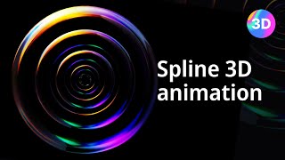 Interactive Toruse Animaiton With 3D Spline [upl. by Noguchi]