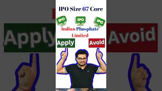 Indian Phosphate Limited IPO Review shorts viral ipo viralvideo [upl. by Ninerb]