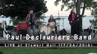 Paul Deslauriers Band  LIVE at Stewart Hall  quotWalking Bluesquot 17082016 [upl. by Pendleton304]