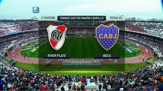 Fútbol en vivo River  Boca Fecha 10 Torneo Primera División 2014 FPT [upl. by Derrej]