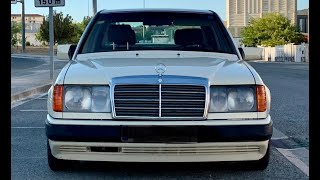 1991 Mercedes 300D Turbo W124  Walkaround [upl. by Wylie453]