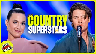 TOP Country Singers On Got Talent amp American Idol 🤠 [upl. by Aaron]