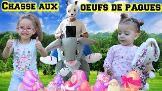 CHASSE aux OEUFS de PAQUES 2019  Kamilia et Massilya [upl. by Bronder712]