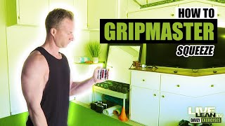 How To Do A GRIPMASTER SQUEEZE  Exercise Demonstration Video and Guide [upl. by Mariya]