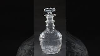 Decanters  Stuart Crystal Arundel Decanter circa 1920s [upl. by Wills]