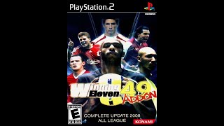 WINNING ELEVEN 10 PS2  49 ADDON COMPLETE UPDATE 2008 ALL LEAGUE [upl. by Atterrol]