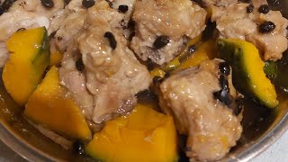 Steamed pork ribs with pumpkin [upl. by Auqenahs]