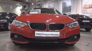 BMW 430d xDrive Sport Line 2016 Exterior and Interior [upl. by Airotnes]