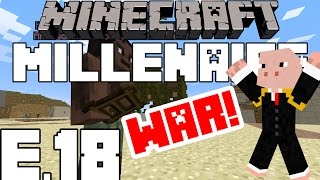 DECLARING WAR  Minecraft Millenaire Mod Survival  E18 [upl. by Loggins]