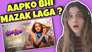 SAJNA VE SAJNA Song Reaction  Rajkummar Rao  Shehnaaz Gill  Triptii  Sunidhi  Couplesiyaapa [upl. by Liv]