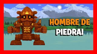 🟢 GOLEM  Invocar y DERROTAR FACIL al Golem Templo de la Selva  Terraria 1411 [upl. by Henrieta]