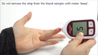 CERACHEK Hb plus Hemoglobin measuring system H400  How to Use Capillary Blood [upl. by Tarfe]