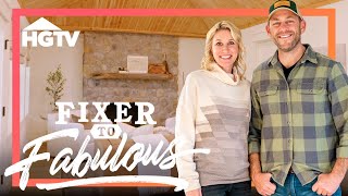 Lake House Transformed into a Modern Cabin  Fixer to Fabulous  HGTV [upl. by Morrell]