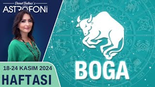 Boğa burcu haftalık burç yorumu 1824 Kasım 2024 Astrolog Demet Baltacı astroloji burçlar haber [upl. by Dorrej88]