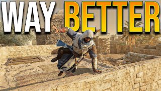 Assassins Creed Mirages Parkour is now WAY BETTER [upl. by Gladdy]