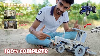 DIY Farmtrac 60 🚜🚜 How to make RC Farmtrac 60 tractor at home with pvc pipe 🔥 घर पर कैसे बनाएं [upl. by Metsky]