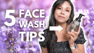 5 TIPS to make AWESOME FACE WASH [upl. by Lajib832]