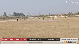 Live Cricket Match  PLM Masters vs Crm Masters  08Dec24 0957 AM 15 overs  RIMJHIM PREMIER LEAG [upl. by Magdalena]