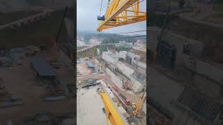 How a Tower Crane Works The Secret Mechanism [upl. by Kcirrad]