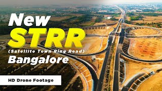 Unveiled Explore Bangalore’s upcoming STRR with Stunning Drone Footage Latest [upl. by Arama]