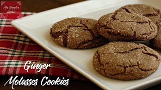 The BEST Ginger Molasses Cookies [upl. by Notsnarc]