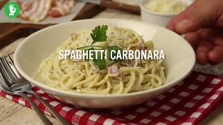 Spaghetti Carbonara  jak je zrobić  Przepisypl [upl. by Wolfie]