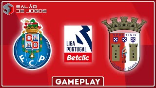 LIGA PORTUGAL  FC Porto vs SC Braga no EA SPORTS FC 25 [upl. by Aracat543]