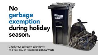 No garbage exemption during holiday season [upl. by Etnoved731]