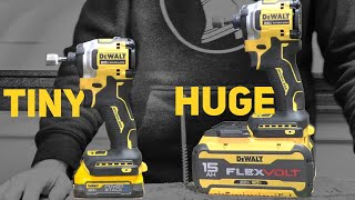 🔥 DeWalt POWERSTACK vs 15AH FLEXVOLT ⚡ DCF840 vs DCF850 [upl. by Onstad]