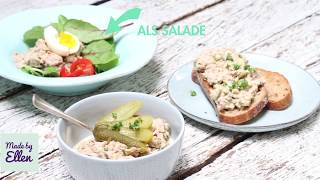 Tonijnsalade  2x recepten voor op salade en brood [upl. by Livvyy242]