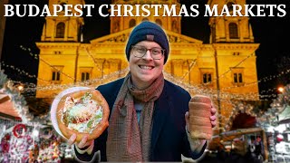 BUDAPEST CHRISTMAS MARKETS  Opening Day 2023 [upl. by Terle]