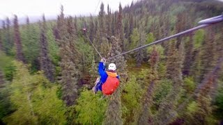 Denali Park Zipline  Cabin Nite Cast  June 6 2016 [upl. by Leoine219]