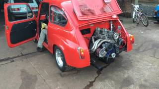 fiat 600 16 prueba motor 0km [upl. by Hittel]