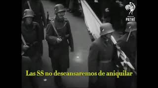 himno de la waffenSSla marcha de diablo  video con firmes sobre información video no mio [upl. by Hafeenah]