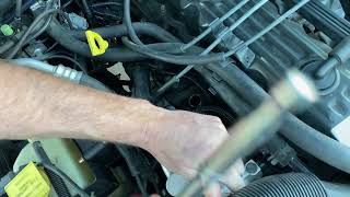 Jeep Cherokee XJ camshaft synchronizer replacement part 2 [upl. by Cavallaro]