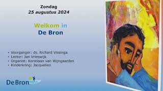 Eredienst in de Bron op 25 augustus 2024 [upl. by Swithbert594]