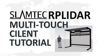 RPLiDAR Sensor on Multitouch Interaction [upl. by Tserrof255]