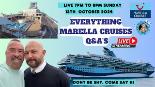 EVERYTHING MARELLA CRUISES LIVE QampSS [upl. by Eglanteen317]